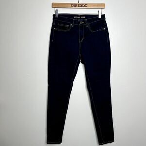 Michael Kors Izzy Skinny Dark Wash Denim Jeans